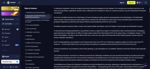 Goldbet Terms restricted-jurisdiction section naming the United Kingdom